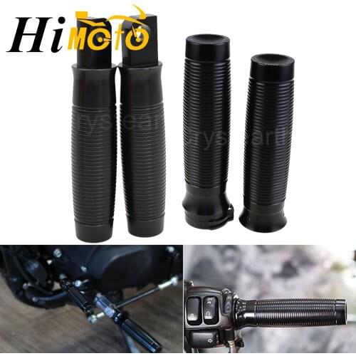 Motorcycle Hand Grips Footrests Foot Rests Pegs Footpegs For Harley Sportster 883 1200 XL Touring Dyna Breakout Softail Custom