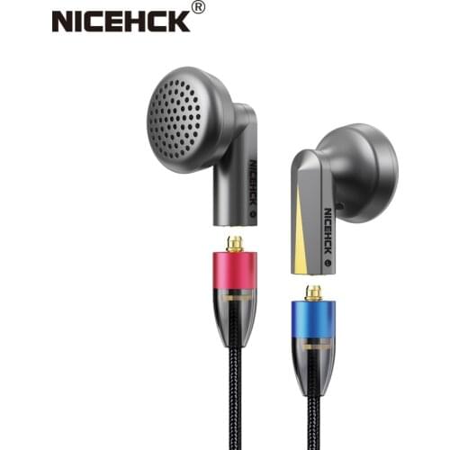 NiceHCK EBX21 CNC Flagship Earbud HIFI Metal Earphone 14.2mm Japan LCP Diaphgram Dynamic Driver Headset DJ Vocal Detach MMCX IEM