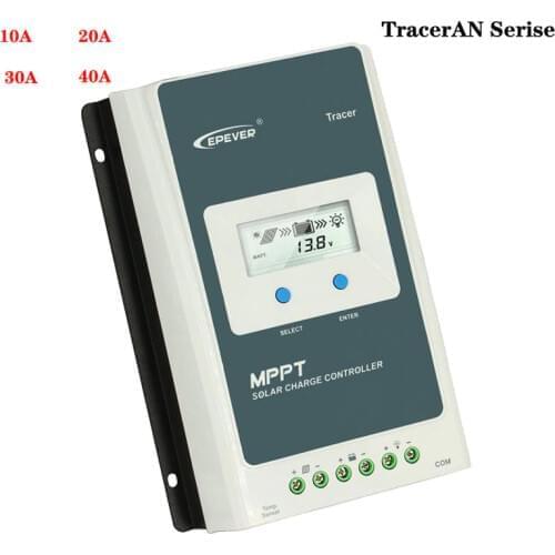 New epver solar charging and discharging 12V / 24V 40A / 30A / 20A / 10A MPPT controller