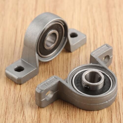 2Pcs Bearing Bracket Horizontal For 3mm/1.75mm ABS PLA Filament 3D Printer Trapezoidal T8 Lead Screw Mounted Stand Support