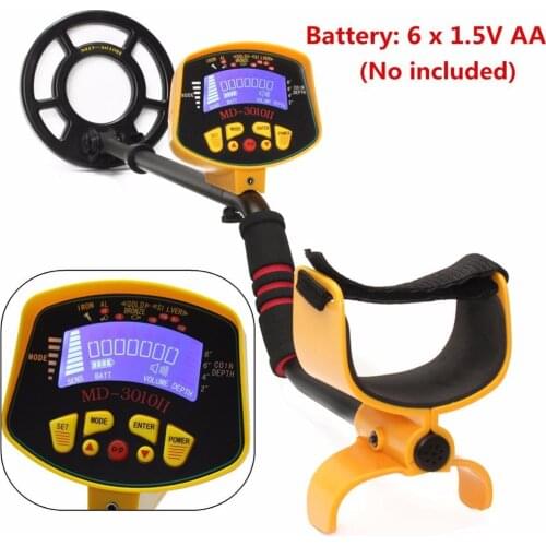 Metal Detector Underground Gold Finder All Scanner Search Digger Kit MD-3010II Tester Machine Metaldetector Detecting Long Range
