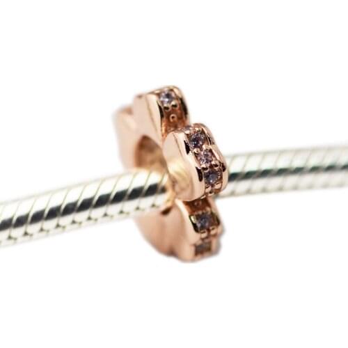 QANDOCCI DIY Fits for Pandora Charms Bracelets Multi-Color Hearts Charm, Mixed Enamel Beads 100% 925 Sterling-Silver-Jewelry