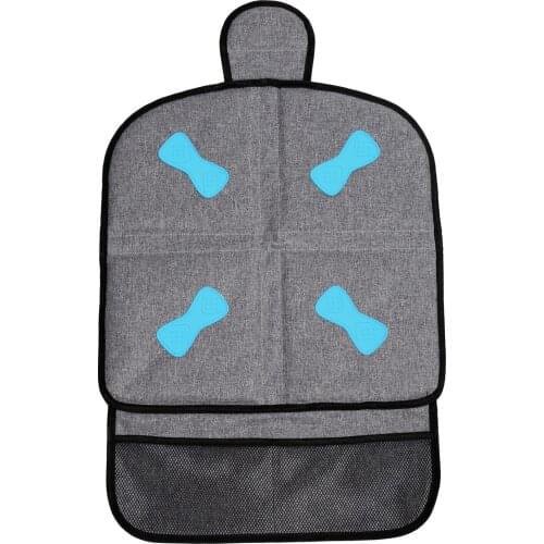 Car Seat Protector Protection Cover Protective Mat for Child Durable Non-slip Fabric&Thickest Padding Anti-slip Silicone Pads