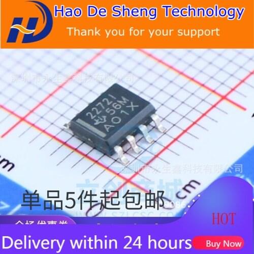 10PCS/LOT TLC2272IDR 22721 2272I SOP-8 CMOS Track To Track Operational Amplifier New Original In Stock
