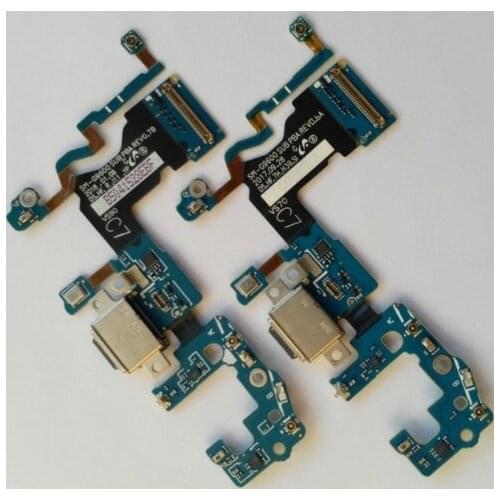 10pcs For Samsung Galaxy S9 G960F / S9+ Plus G965F s9plus USB Charging Charger Port Dock Connector Flex Cable Replacement Parts