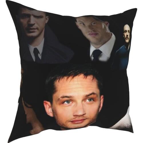 Warrior Tom hardy decorative cushion cover figure cushion cover 45 cm linen pillow residential culture