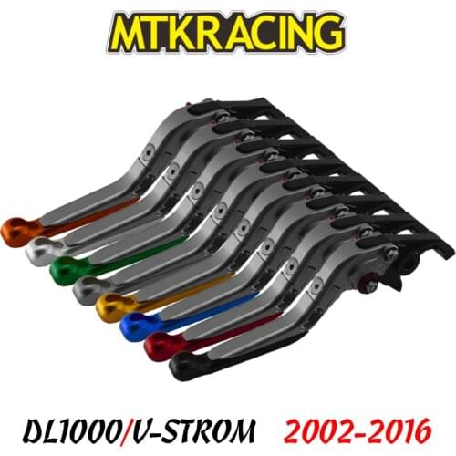 For Suzuki DL1000 V-strom 2002-2016 dl1000 2003 2004 2005 2006 VSTROM 2013 2014 2015 CNC motorcycle clutch brake lever