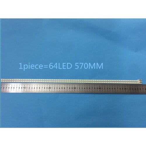 For replace LCD TV LED Backlight LTA460HQ18 SSL460-3E1C LJ64-03471A 2012SGS46 7030L 64 REV1.0 1piece=64LED 570MM is new