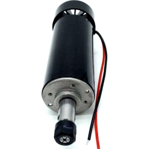 CNC ER11 DC 500W Air Cooled spindle motor 0.5N.cm 12000RPM for PCB Engraving Milling Spindle