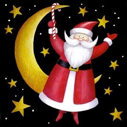 EverShine Diamond Painting Santa Claus Full Square Drill Embroidery Cartoon Rhinestone Mosaic Sale Christmas Home Decoration