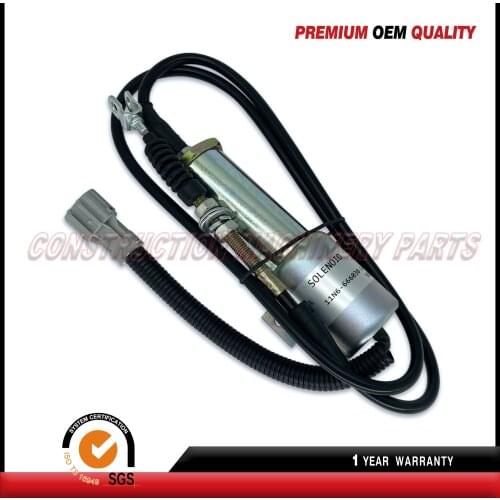 DH220-5 Shutoff Solenoid 11N6-66030 24V For Hyundai R210 R215