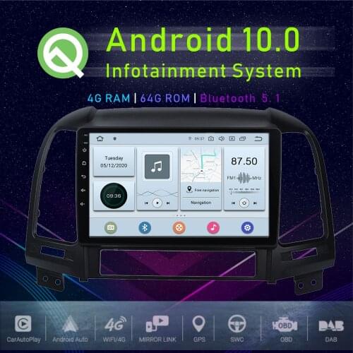 JSTMAX 9" Android 10.0 Car GPS Player For Hyundai Solaris Verna 2017 Multimedia Radio Player