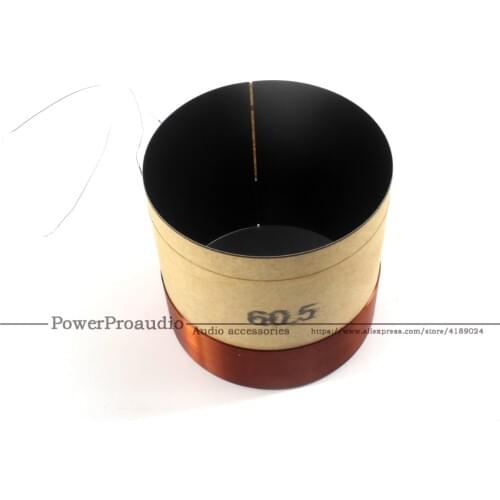 1PCS 60.5 mm skeleton:Black aluminous, woofer / loudspeaker / speaker voice coil