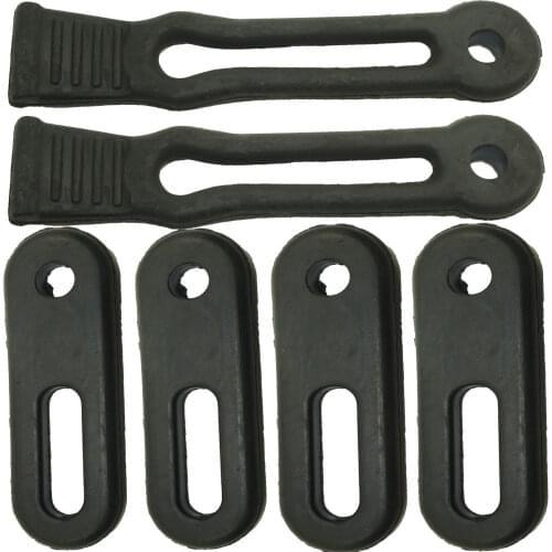RUBBER HOOD DOOR STRAP LATCH KIT FIT YAMAHA RHINO 700 660 450 ALL YEARS & MODELS