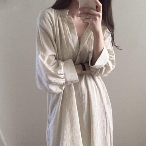 Lunoakvo Summer Linen Dresses