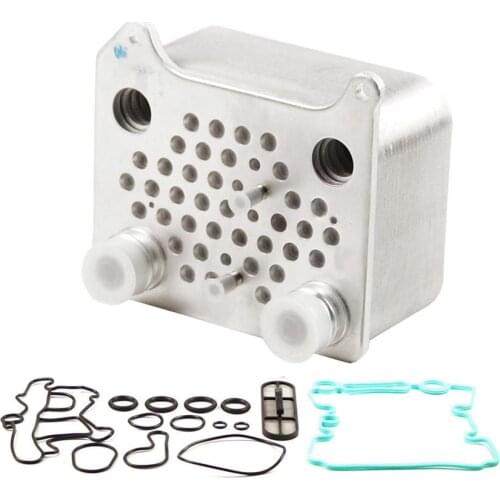 Evil Energy Engine Oil Cooler Kit Aluminum For 2004-2005 Ford E-350 Club Wagon OE:3C3Z 6A642 CA 904-228 015339 OCK388