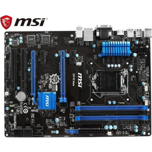 MSI Z97 PC Mate original motherboard LGA 1150 DDR3 USB2.0 USB3.0 DVI VGA HDMI 32G Z97 used Desktop Motherboard sales