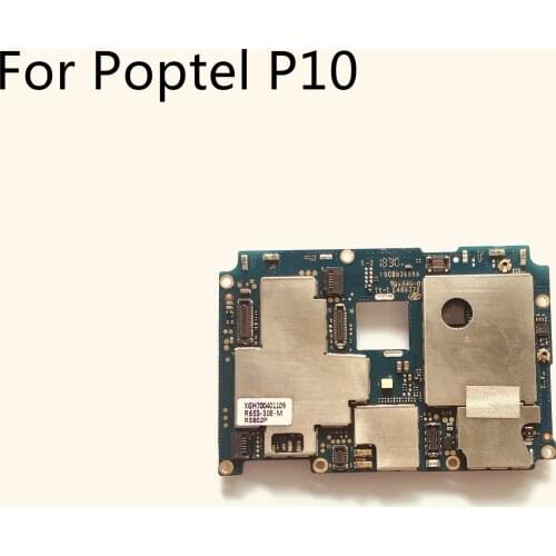 Poptel P10 Used Mainboard 4G RAM+64G ROM Motherboard For Poptel P10 MTK6763V 5.5" 1280X640 Free Shipping