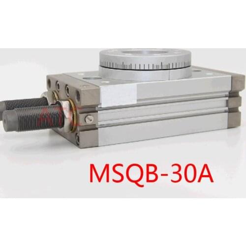 MSQB-30A cyl small compact rotary table pneumatic cylinder new type rack and pinion style 180 degrees swing MSQ ROTARY ACTUATOR