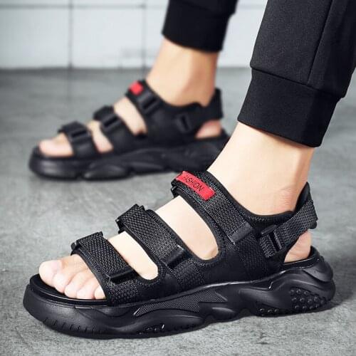Masculina leather cuero playa sandalet sandali beach sandalen homme man for sandalsslippers hombre 2019 male da work sandalias