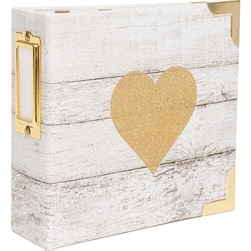 We R Project Life 4*4 inch Handmade mini baby growing up hand book photo album Scrapbook paper travel Loose-leaf picture album