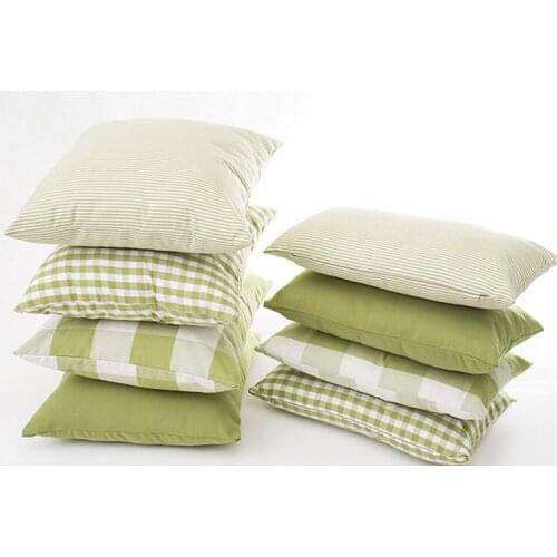 45x45/50x30cm green white color cushion cover checkered pattern pillowcase stripes throw pillow covers