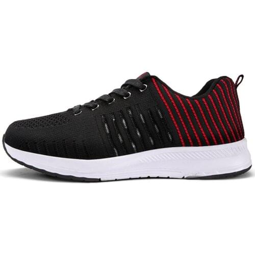 New Lovers shoes fashion casual shoes Light and comfortable men and women fly woven lace breathable mesh soft sole shoeec