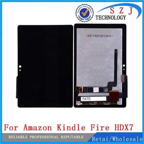 New 7'' inch For Amazon Kindle Fire HDX7 HDX LCD Display + Touch Screen Digitizer Assembly Replacement Free Shipping