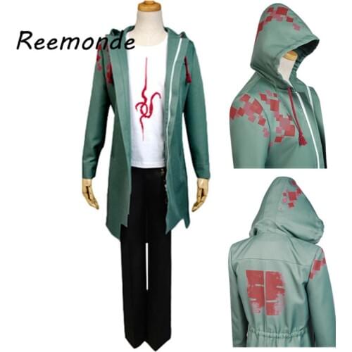 Danganronpa Nagito Komaeda Cosplay Costume Hair Wigs Goodbye Despair Academy Komaeda Nagito Jacket Shirt Pants Uniform For Men