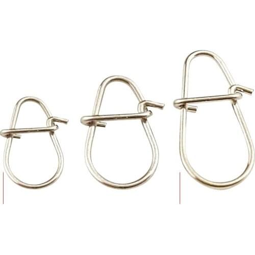 Stainless Steel Fishing Accessories Swivel Fishing Rhomboid Nice Snap Fishing Swivel Rolling Fishing Connector