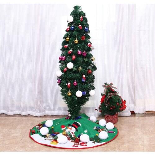 50pcs 7cm Christmas Snowballs Indoor Realistic Soft Plush Snow Balls Xmas Decoration Ornaments