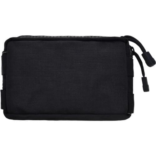 Sport Black waist bag Outdoor Molle Running Hiking Cycling phone magazine pouch