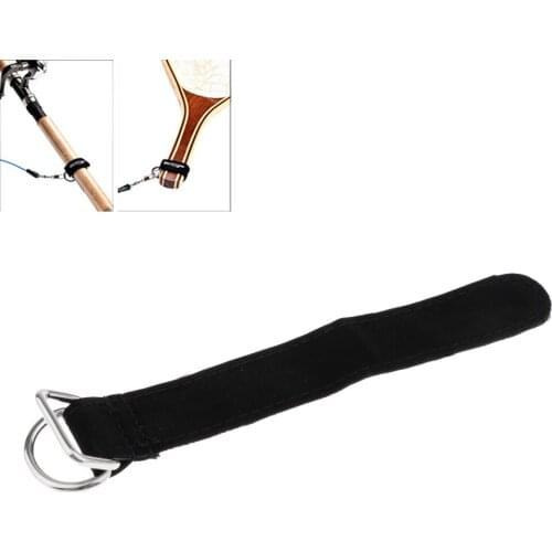 Fishing Rod Ties Strap Belt Rod Protector with Buckle, Keep Rod from Drop into Water for Raft Boat Kayak Fishing