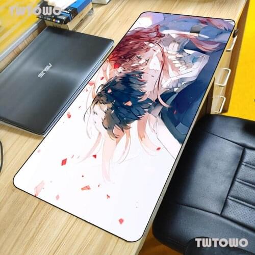 Darling in the FranXX Anime Mouse Pad High Quality Washable Gamer Computer Keyboard Mouse Mat PC Gaming Cool Anime Mouse Pad