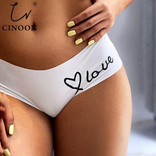 CINOON Women Panties Sexy Seamless Underpant Low-Rise Soft Breathable Underwear Lingerie High Quality G String Briefs Intimates