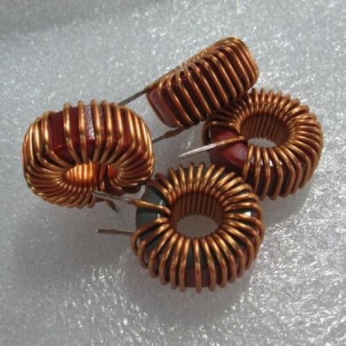 2pcs/27mm 10UH 12A 1.3 Line Red ash ring inductors Magnetic ring inductors