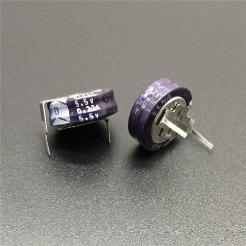 5Pcs/20Pcs 0.22F 5.5V ELNA DXN Series 11.5x5mm 5.5V0.22F H-Type Low ESR Farad Super Capacitor