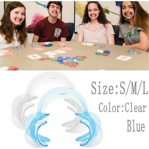 5pcs 3 Size White Blue C Shape Dental Intraoral Cheek Retractor Lip Mouth Opener Tooth Whitening Mouth Opener