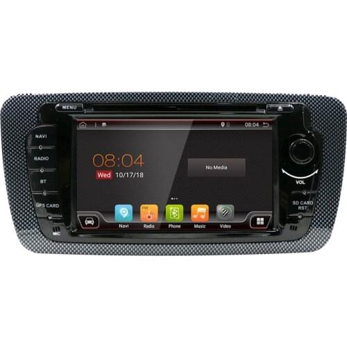7" 2 Din 4 Core Android 10.0 For Seat Leon 2008-2013 Car Radio 2+32GB Car Multimedia Player 1024*600 Car Audio Stereo