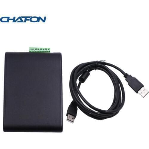 CHAFON desktop uhf rfid epc gen 2 tag reader writer with usb interface provide free sdk demo software for access control system