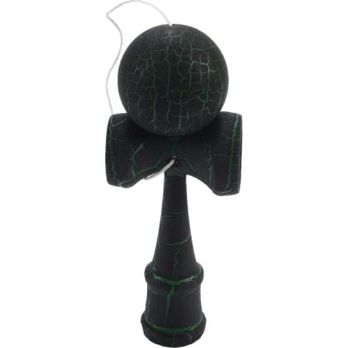 Wooden Crack Paint Kendama Toys Sword Ball Professional Wooden Toy Skillful Juggling Ball Game Toy For Children