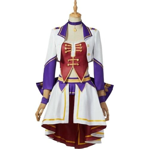 Genshin Impact X Pretty Derby Cosplay Costume Outfits Halloween Carnival Suit