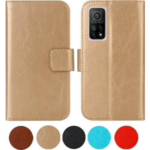 Leather Case For Xiaomi Mi 10T 5G 6.67" Retro Flip Cover Wallet Coque Mi 10T 5G Phone Case Fundas Etui Bags Magnetic