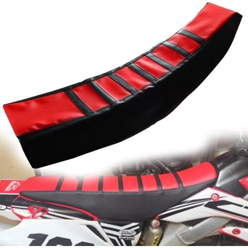 For Honda CR CRF CRM SL 125 150 230 250 450 480 500 50 80 85 1000 X R L F M RX AR RWE RALLY Motocross rubber soft seat cover
