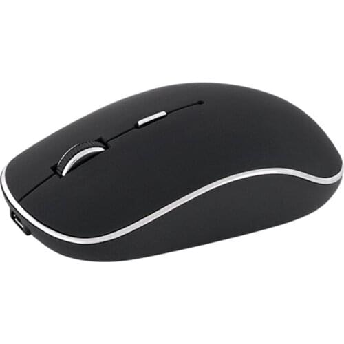 NEW-2.4Ghz Rechargeable Wireless Bluetooth Dual-Mode Gaming Mouse, Suitable for Laptop, PC, Computer, Mac