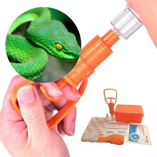 New Vacuum Extractor Pump Outdoor Portable Survival Rescue Emergency Safety Tool First Aid Kit Wild Vipers Bees Biting Portable