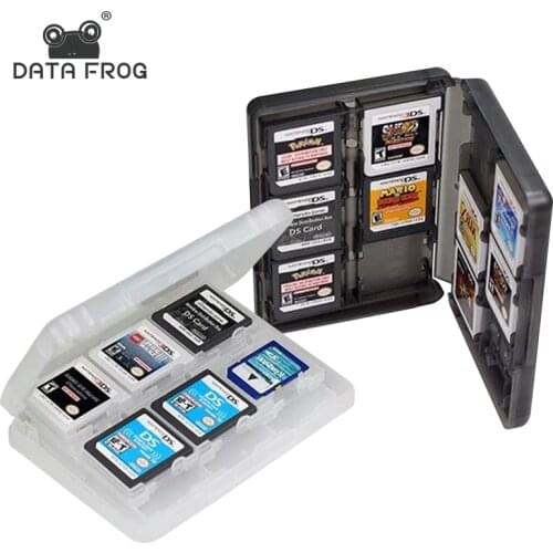 DATA FROG 24 In 1 Portable Game Cards Storage Case For Nintendo Switch Shockproof Hard Shell Box For NS 3DS 2DS/DS Lite/DS