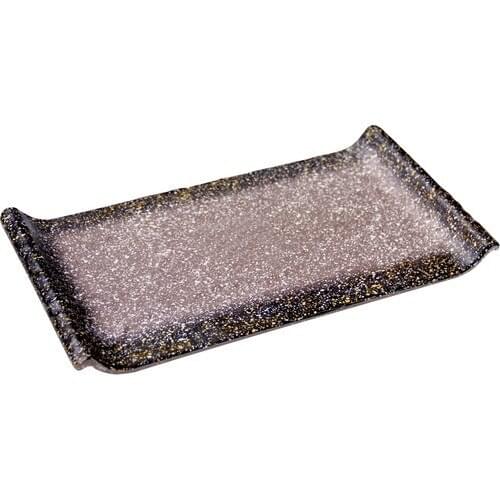 Globy Melamine Granite Presentation Plate 30,6x17,2 cm