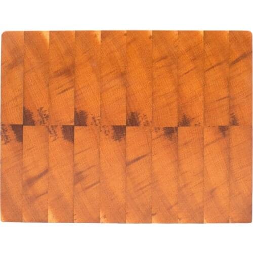 Soandora End Grain Cutting Board Lemon Tree Natural Texture and Pattern