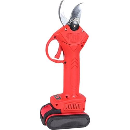 48V Electric Cordless Pruner Pruning Shear with 9000mAh Lithium-ion Battery Efficient Fruit Tree Bonsai Pruning Cutter EU Plug